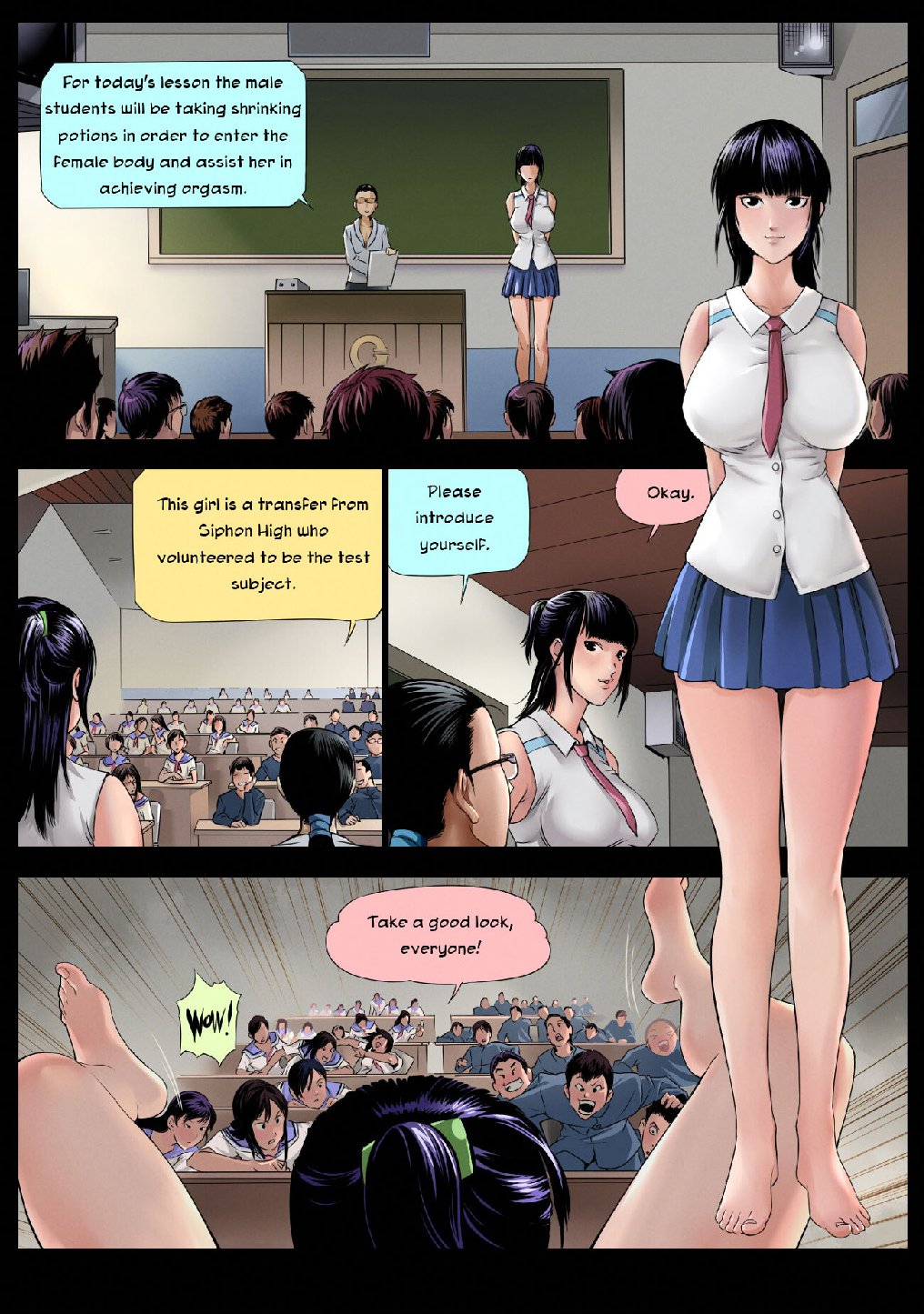 1016px x 1445px - A-516 Universal Sex Education - Porn Cartoon Comics