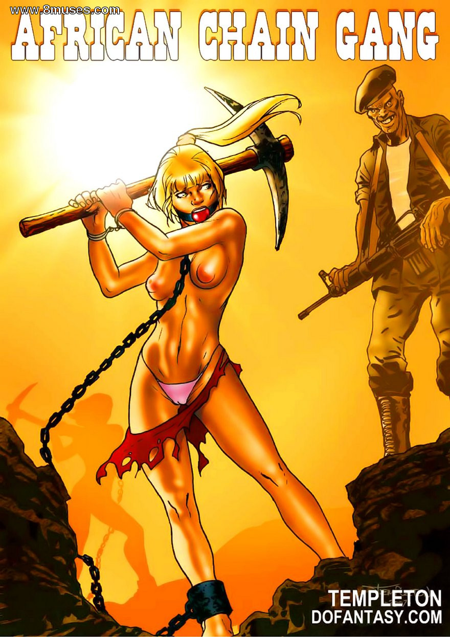 880px x 1245px - Dofantasy-African Chain Gang - Porn Cartoon Comics