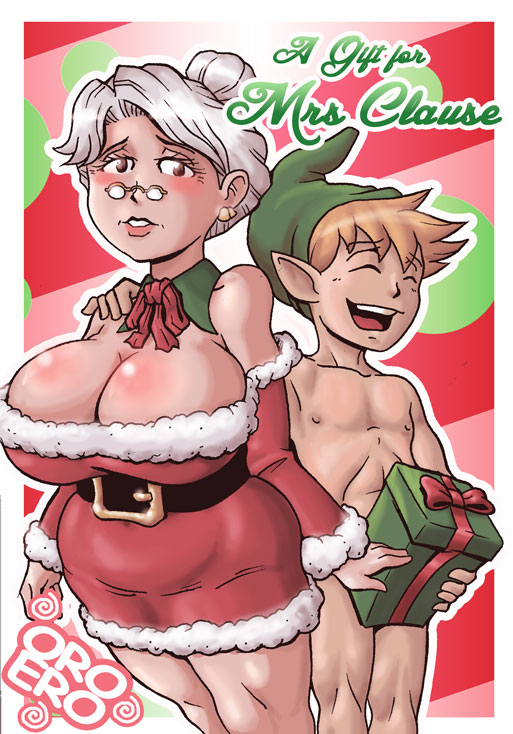 Erotic Sex Cartoon Santa Claus - A Gift for Mrs Claus - Porn Cartoon Comics