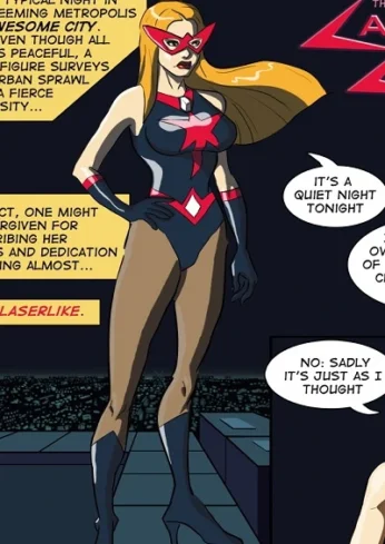 [Legmuscle] Laser Lady-Super Heroin Sex Parody