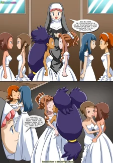 (Palcomix)Lesbian Fantasy Island-3 Pokemon,Digimon (11)