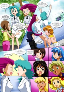 (Palcomix)Lesbian Fantasy Island-3 Pokemon,Digimon (12)