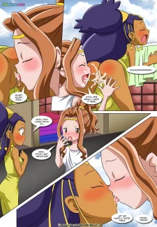 (Palcomix)Lesbian Fantasy Island-3 Pokemon,Digimon (7)