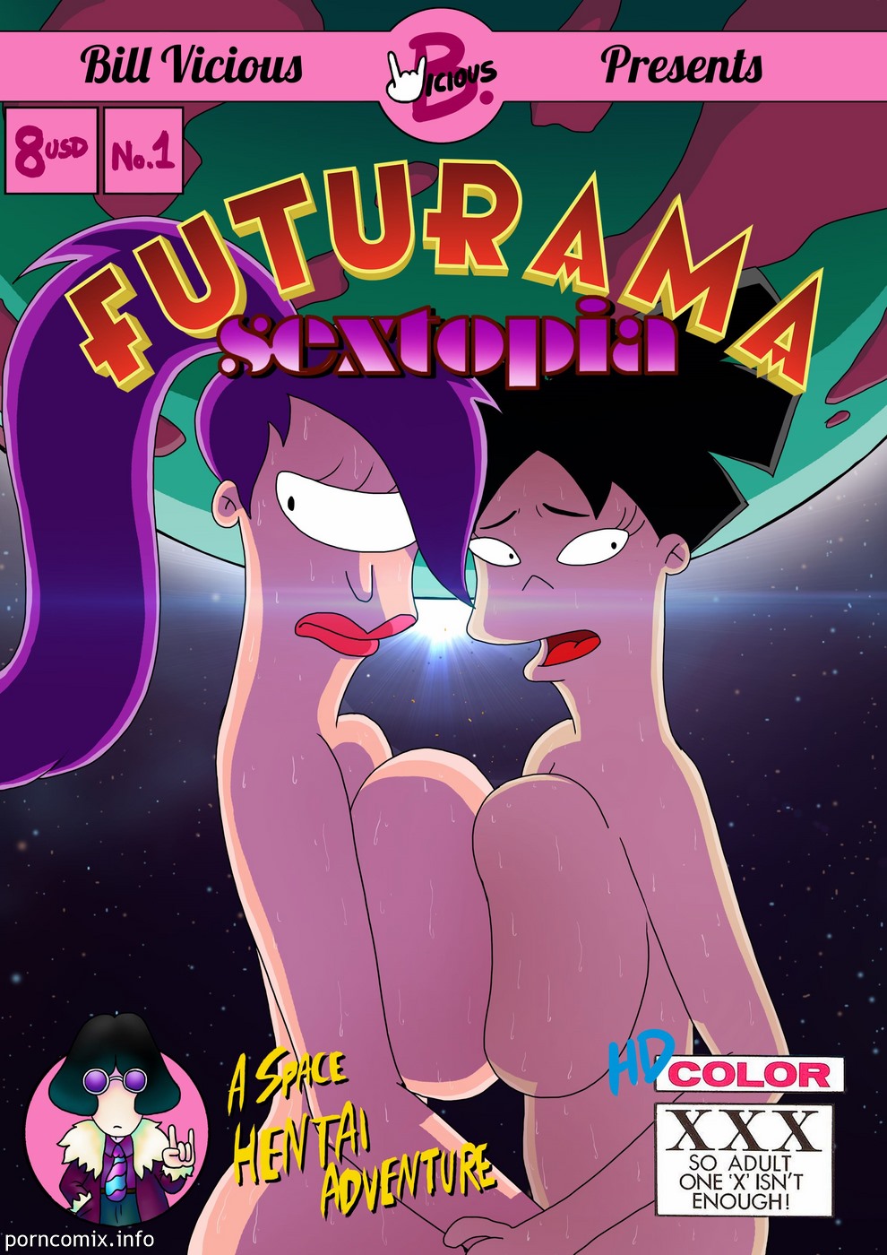 990px x 1400px - Futurama Sextopia- Bill Vicious - Porn Cartoon Comics