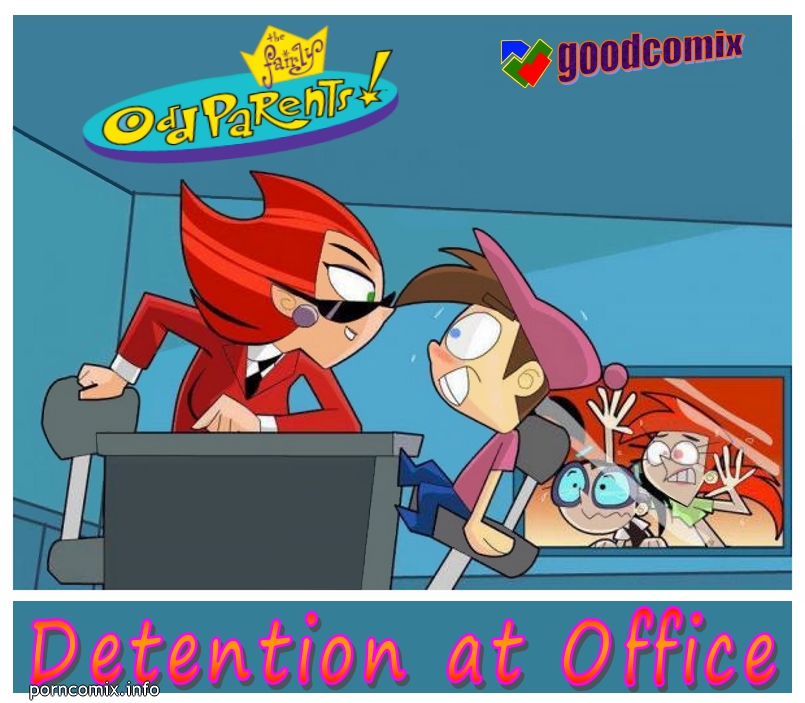 Fairly Odd Parents- Detention At Office - Porn Cartoon Comics