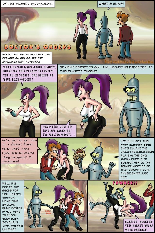 639px x 958px - Futurama- Doctor's Orders - Porn Cartoon Comics