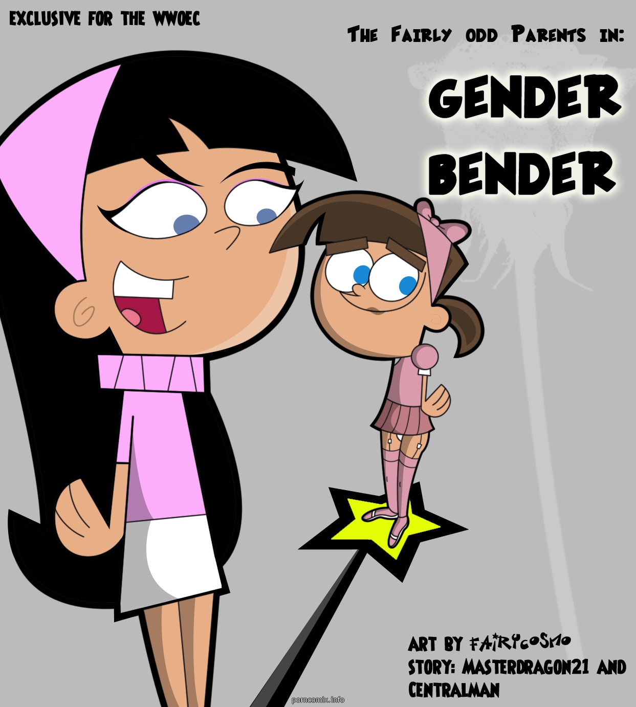 1243px x 1382px - Fairly OddParents- Gender Bender X - Porn Cartoon Comics