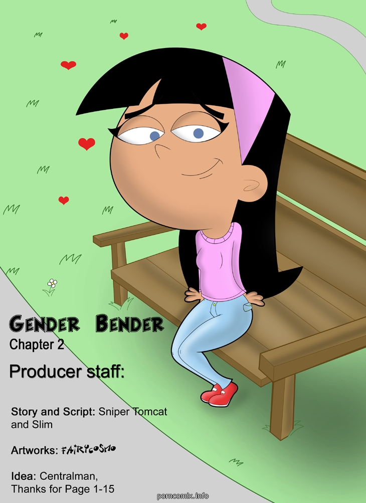 Fairly Odd Parents Lesbian Porn - Fairly OddParents- Gender Bender X - Porn Cartoon Comics