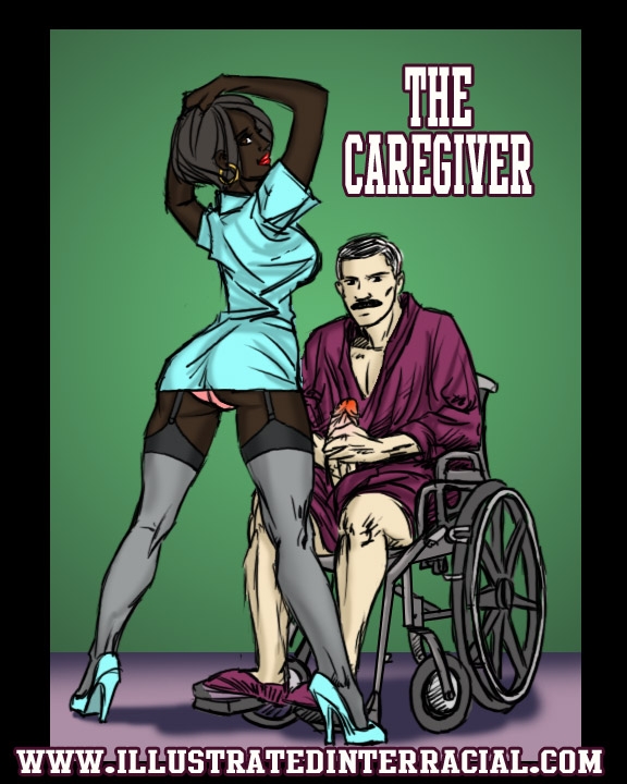 The Caregiver- illustrated interracial - Porn Cartoon Comics
