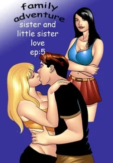 Sister & little sister love- Family adventure 5