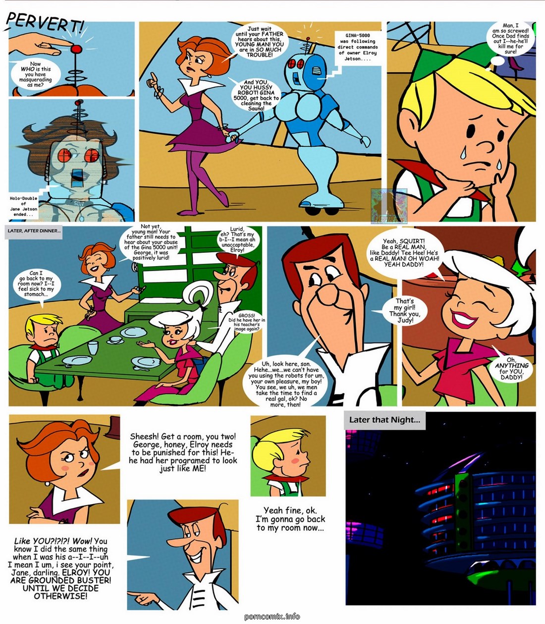 The Jetsons Mom Porn - Family Secrets - Jetsons Everfire - Porn Cartoon Comics