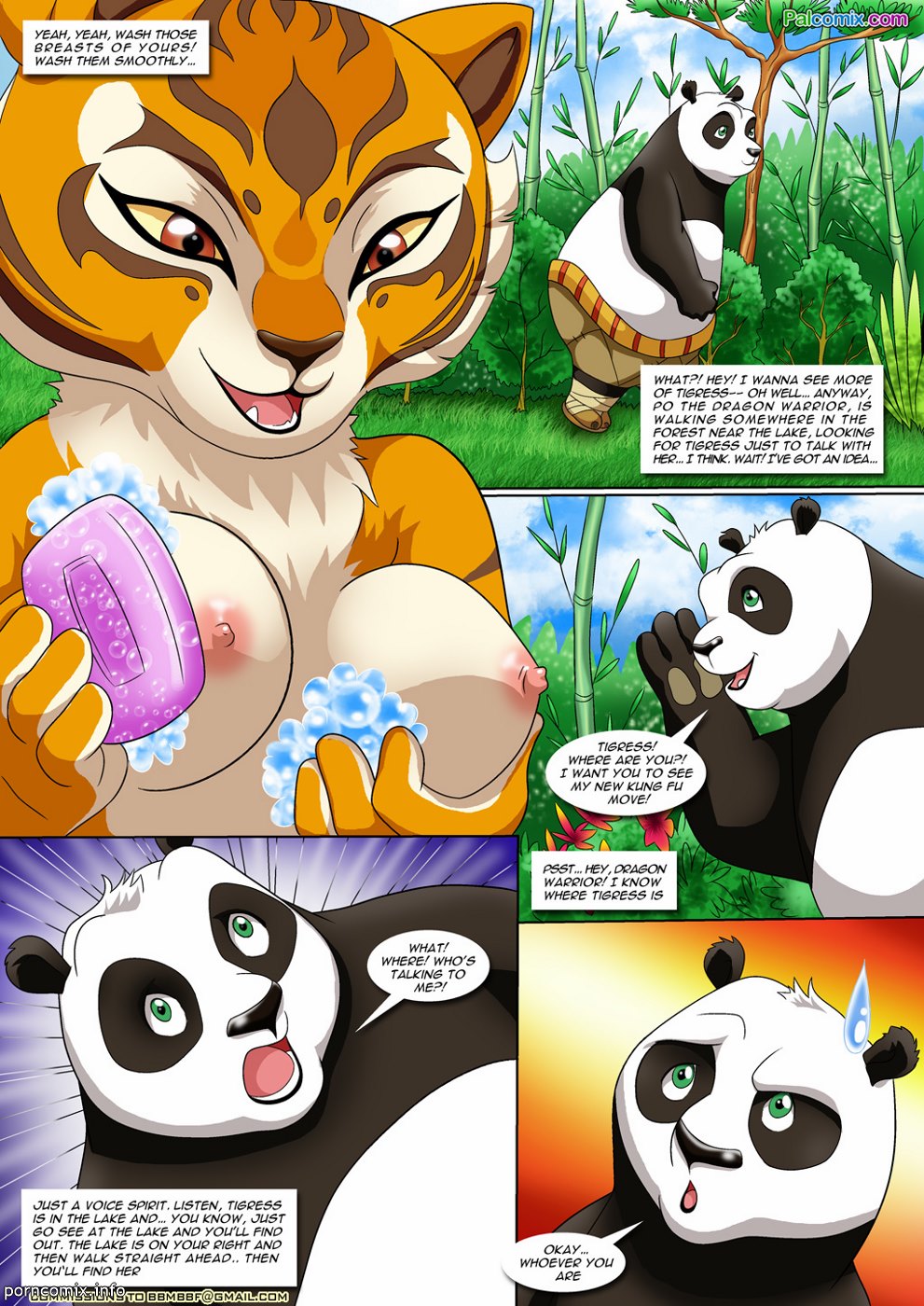 991px x 1400px - Kung Fu Panda- True Meaning of Awesomeness - Porn Cartoon Comics