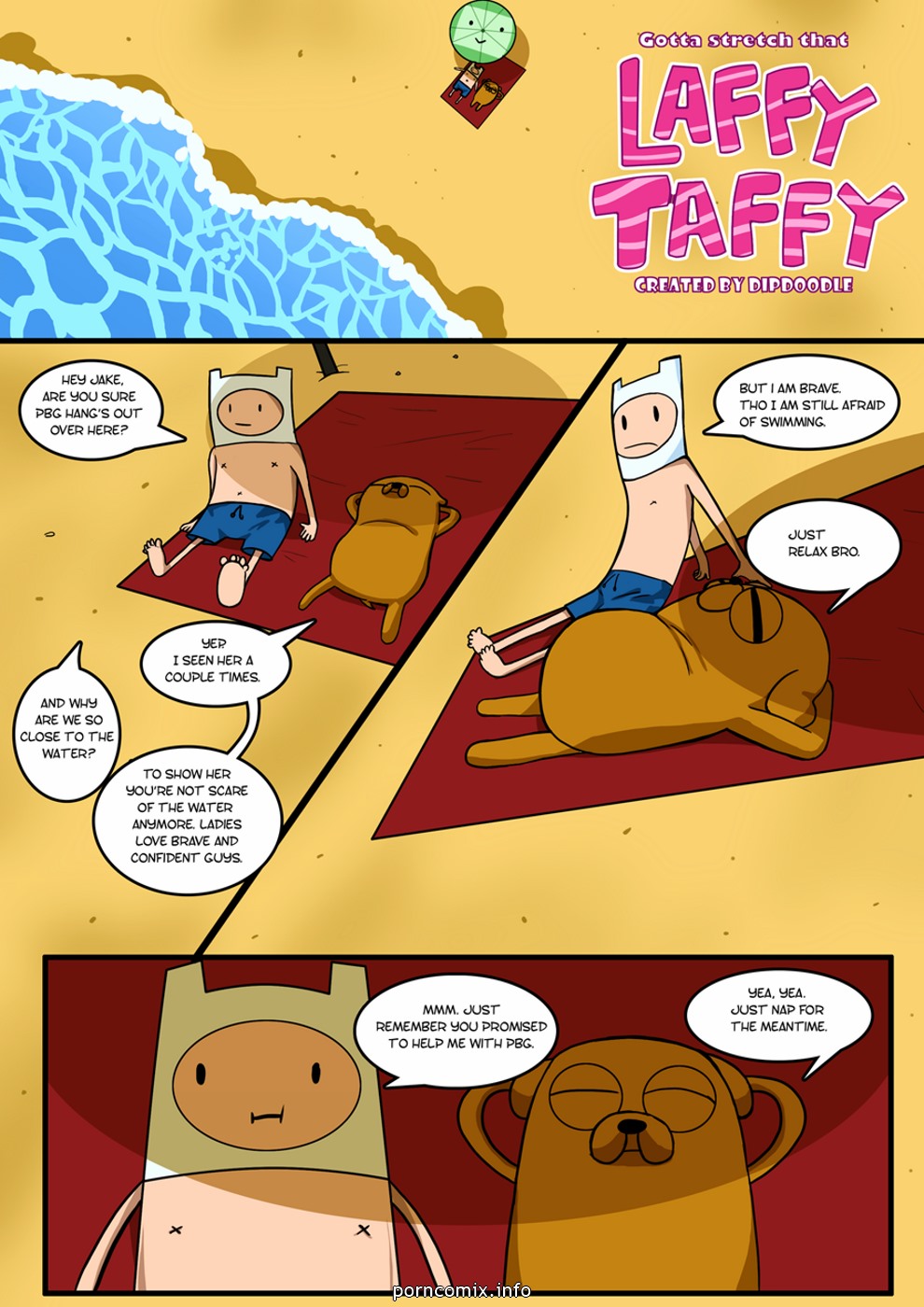 Bbw Cartoon Porn Adventure Time - Adventure Time- Gotta Stretch That Laffy Taffy - Porn Cartoon Comics
