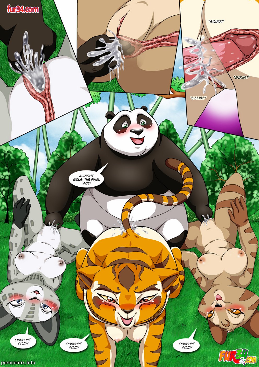 991px x 1400px - Kung Fu Panda- True Meaning of Awesomeness - Porn Cartoon Comics