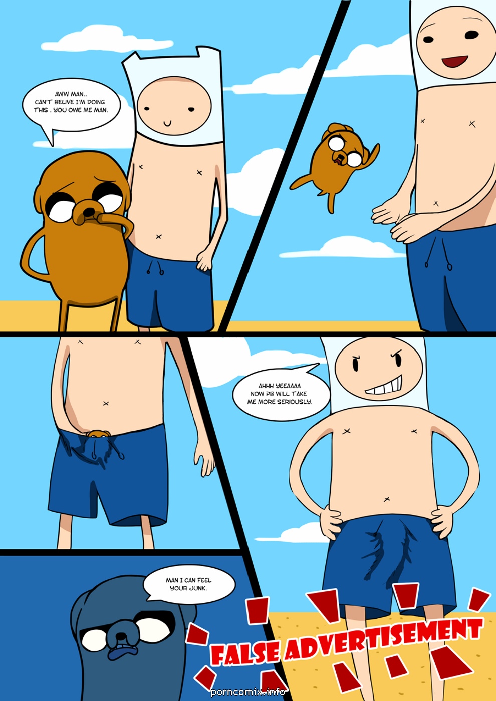 Adventure Time Gay Porn Comics - Adventure Time- Gotta Stretch That Laffy Taffy - Porn Cartoon Comics