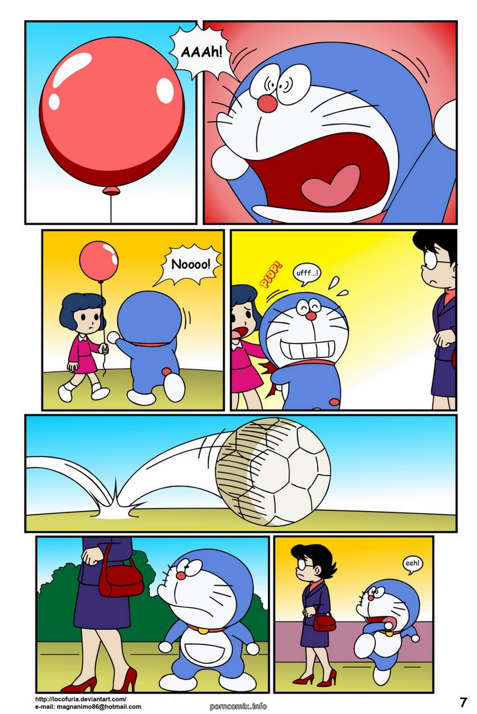 937px x 1400px - Doraemon- Tales of Werewolf - Porn Cartoon Comics