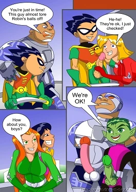 Teen Titans- Lucky Meet