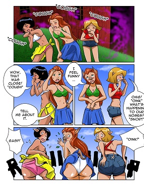 Totally Spies- A Secret Formula - Porn Cartoon Comics