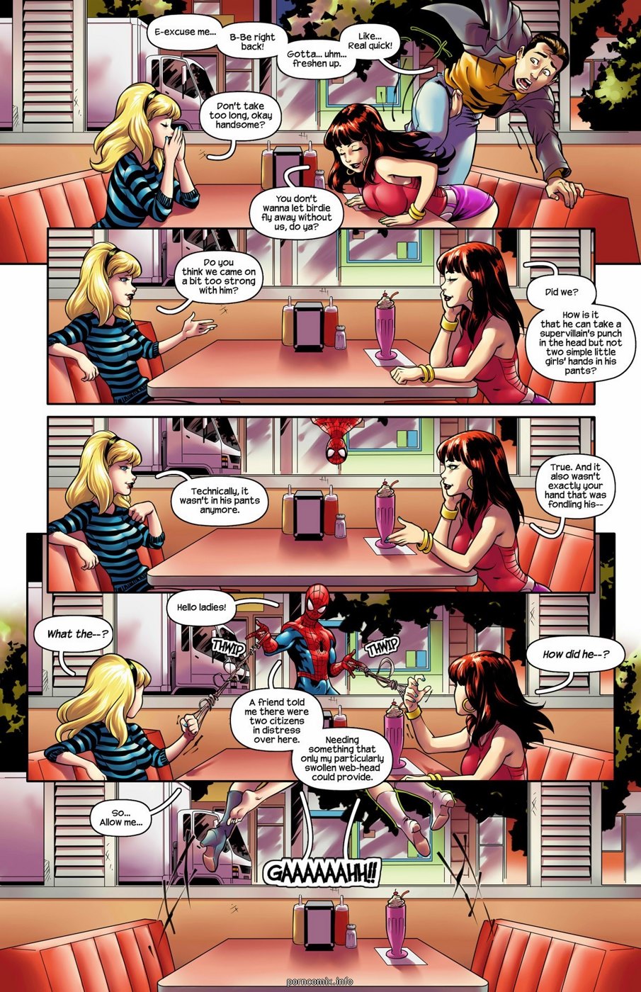 Our Valentine (Spider-man) - Porn Cartoon Comics