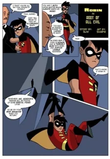 Batman- Robin in Root of All Evil