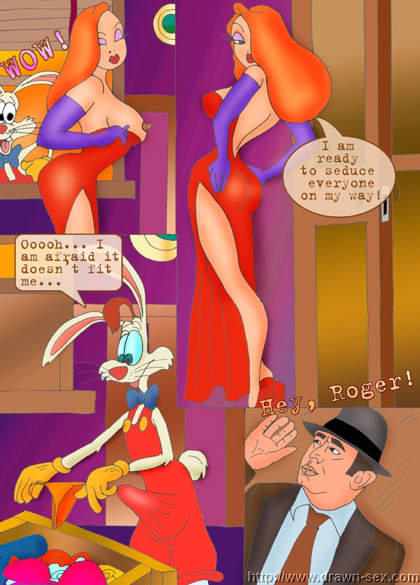 Roger Rabbit Jessica Porn - Who Framed Roger Rabbit - Men For Jessica - Porn Cartoon Comics