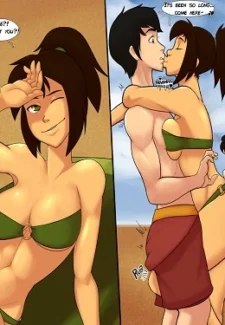 Avatar- The Last Airbender Beach Day