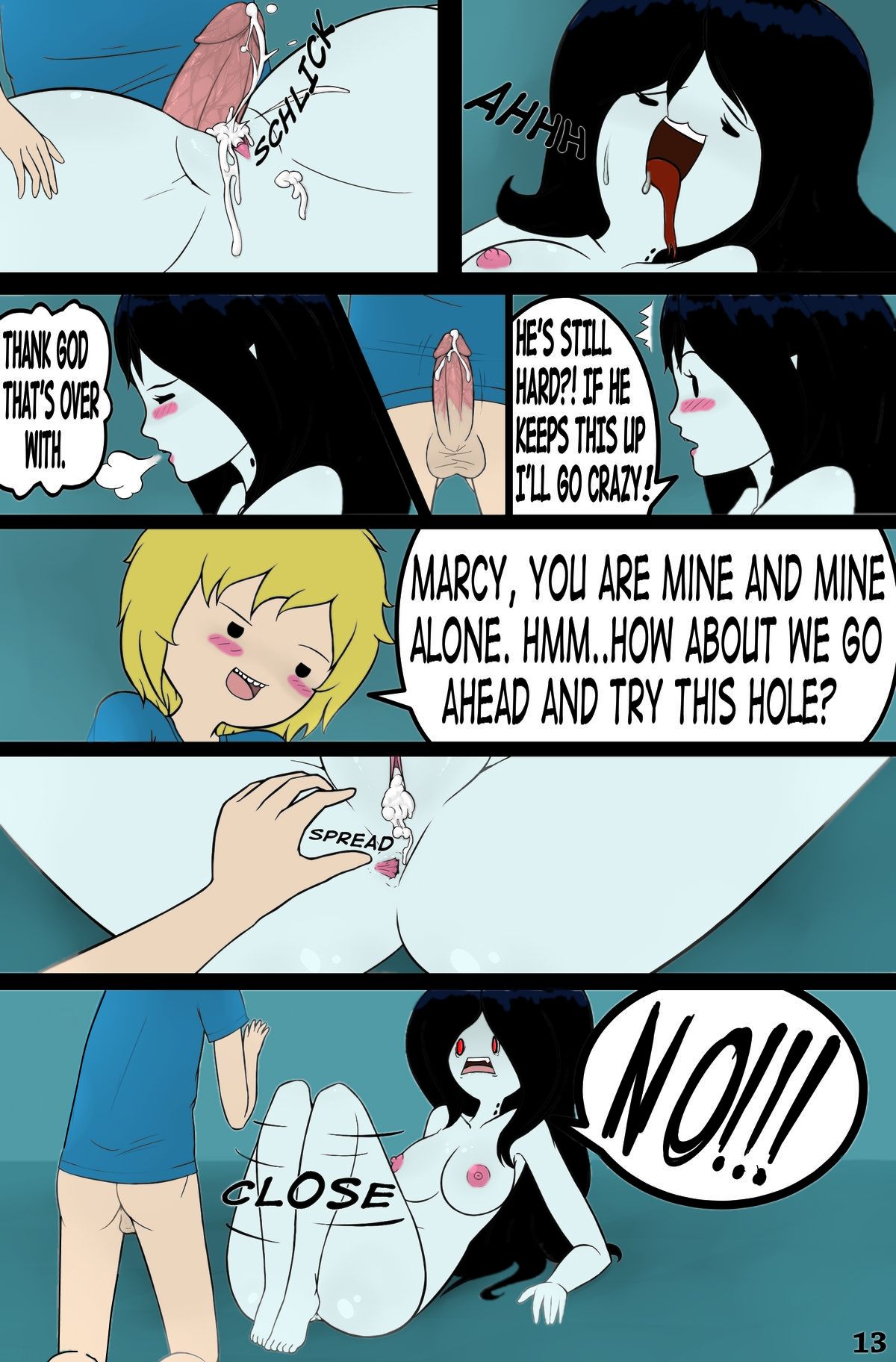 1200px x 1824px - Mis Adventure Time 1- Marceline's Closet - Porn Cartoon Comics