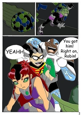 Teen Titans- Robin’s Punishment