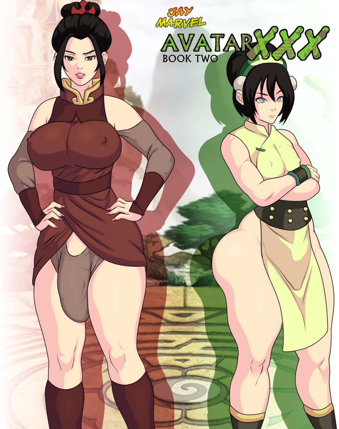Com Xxx 2 - Avatar XXX Book 2- Jay Marvel - Porn Cartoon Comics