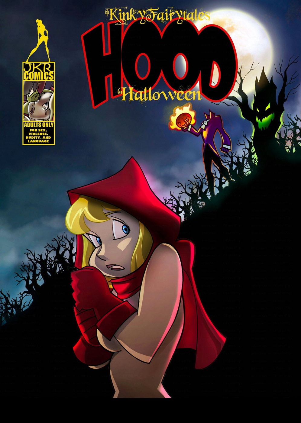 Fairy Tale Cartoon Porn - JKR- Hood Halloween- Kinky Fairy tales - Porn Cartoon Comics