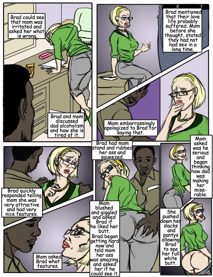 Hot Mom Interracial Cartoon - Mom- illustrated interracial - Porn Cartoon Comics