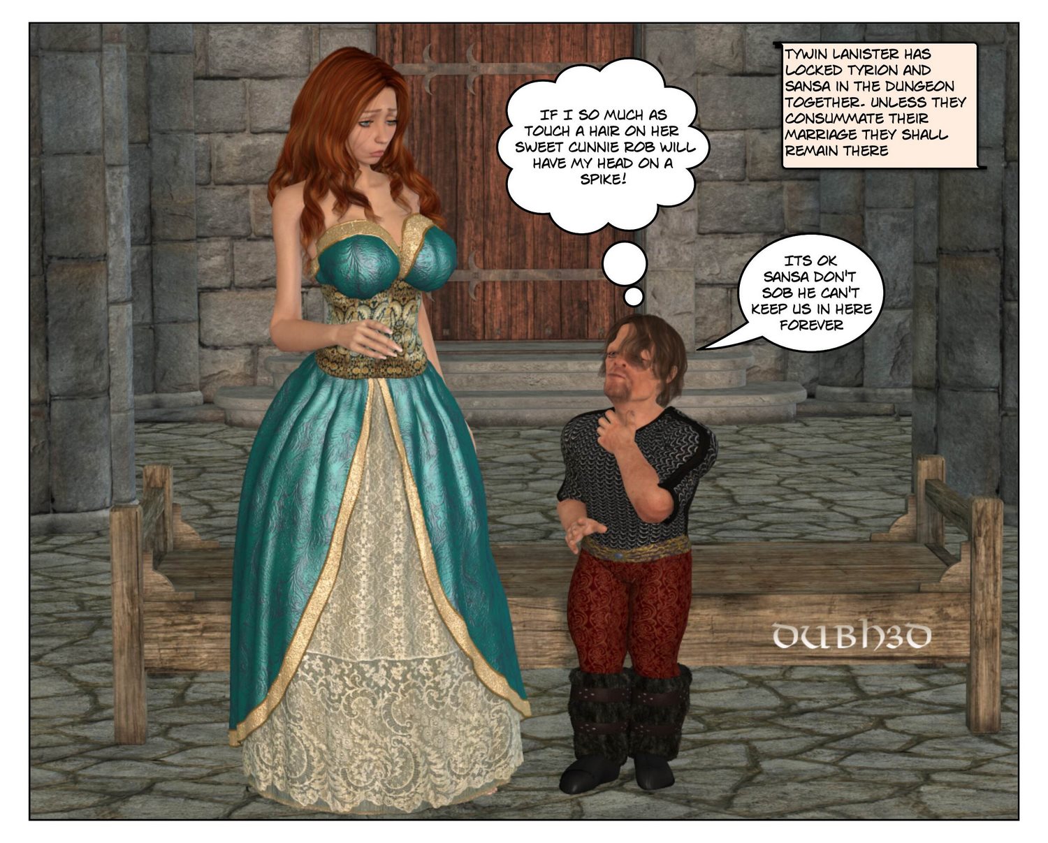 Sansa Stark at the Lord Baelishs Ville | Porn Comics