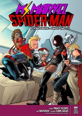 Miss Marvel Spider-Man- Tracy Scops