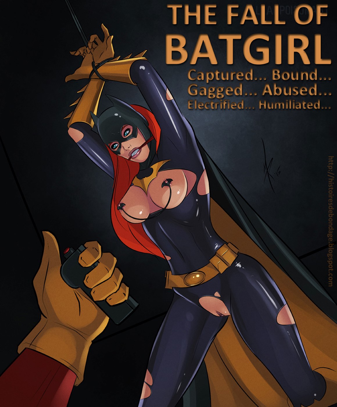 Bat Girl Cartoons - Leadpoison- The Fall of Batgirl - Porn Cartoon Comics