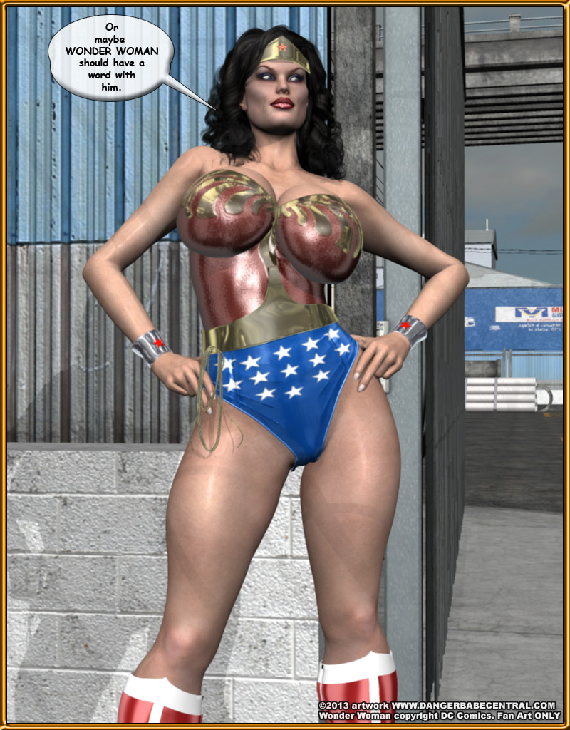 Bondage WW vs ArmDealers- Wonder Woman - Porn Cartoon Comics