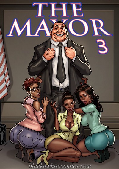 The Mayor 3 - BlacknWhite - Porn Cartoon Comics