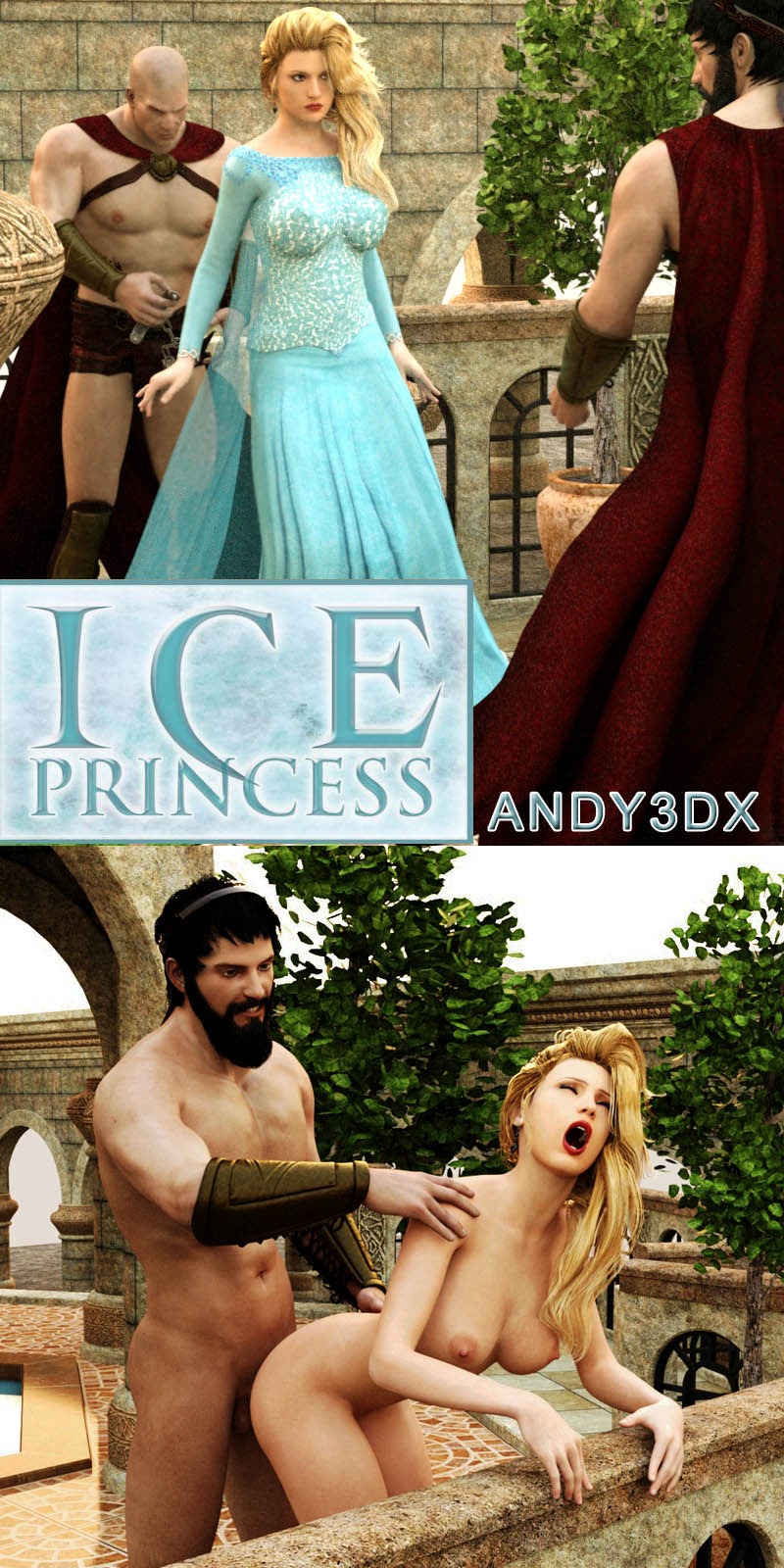 Ice Princess- Andy3DX- Affect3D - Porn Cartoon Comics