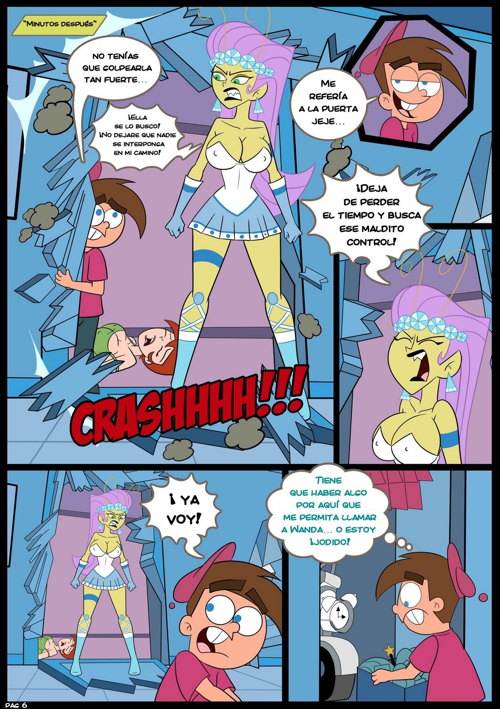 Tram Fairly Oddparents Wanda Porn - Fairly OddParents- Rompiendo Reglas 4 -Croc - Porn Cartoon Comics