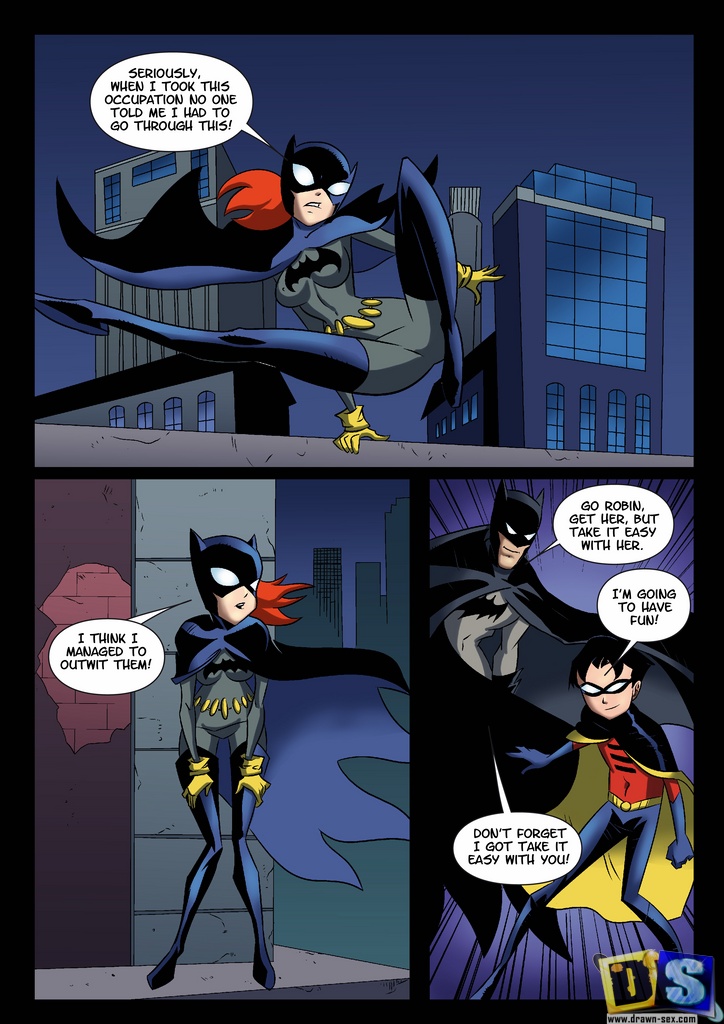 Sexy Batgirl Cartoon Porn - Gotham Initiation- Drawn Sex (Batman) - Porn Cartoon Comics