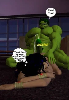 Hulk VS Wonder Woman (38)