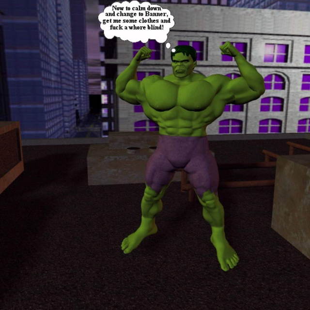 640px x 640px - Incredible Hulk VS Wonder Woman - Porn Cartoon Comics