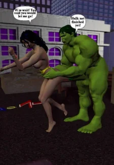 Hulk VS Wonder Woman (40)