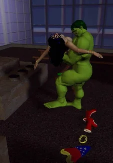 Hulk VS Wonder Woman (41)