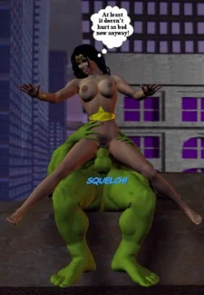 Hulk VS Wonder Woman (42)