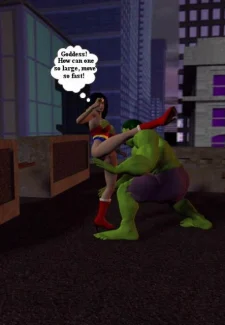 Hulk VS Wonder Woman (8)