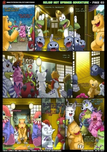 Relax! Hot Springs Adventure- Kitsuneyoukai