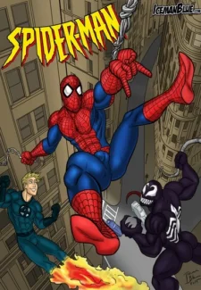 Spider-Man- Iceman Blue