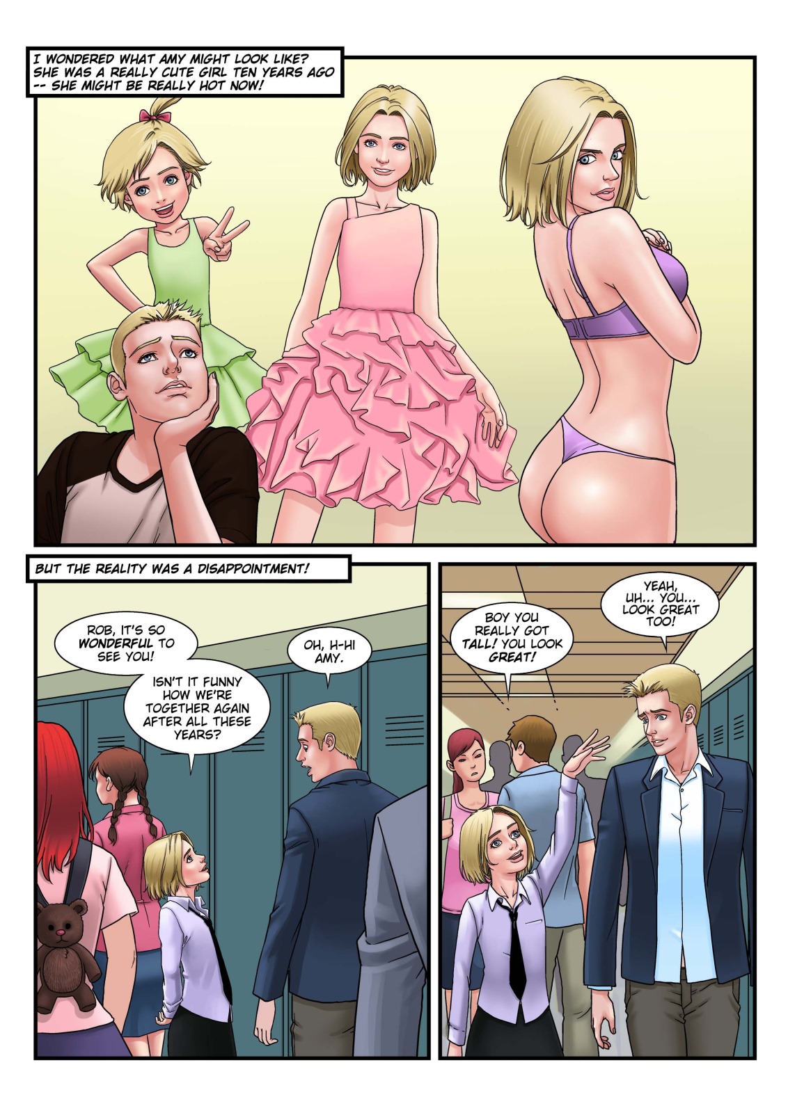 Sims 3 Lesbian Porn Comic - Lesbian Sister Porn Comics | Sex Pictures Pass
