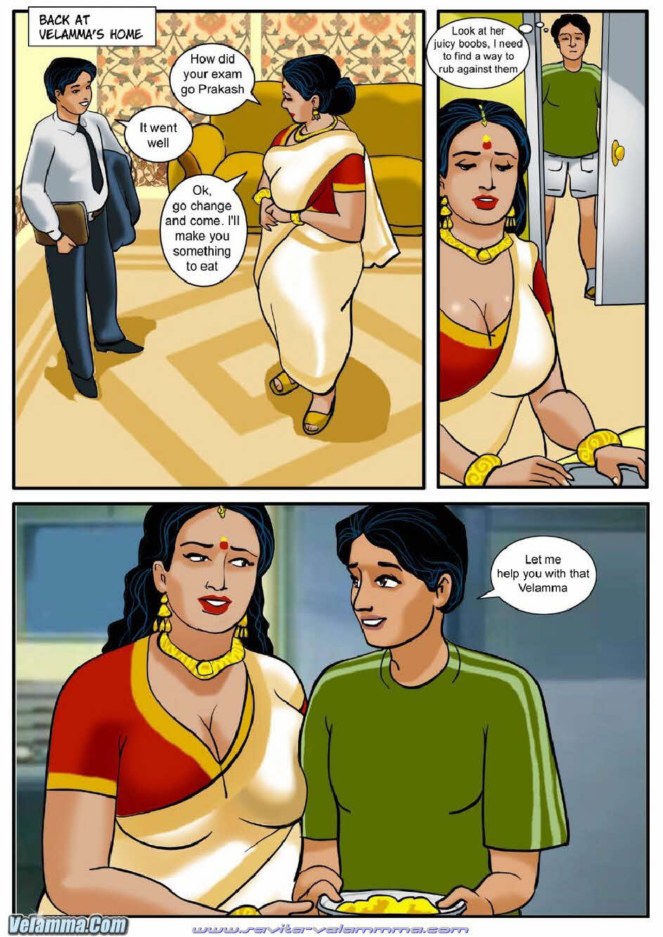 Camella Indian Porn Comic - Velamma Issue 1- The Beginning - Indian porn comic, Hindi sex comics