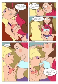 Gravity Falls- Mabel x Pacifica